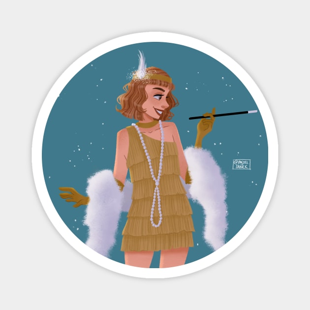 Flapper Magnet by PastelShark